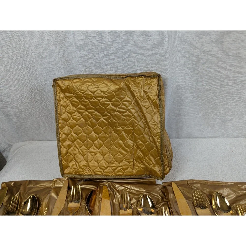Stanley Roberts - Gold Valentine - Gold Electroplate - Rogers Co Flatware